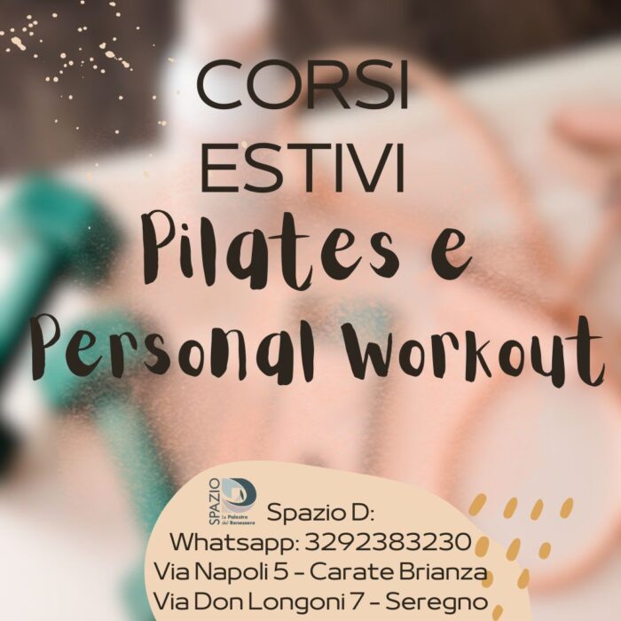 CORSI ESTIVI 1 Corso di Pilates Post Instagram Forme Astratte