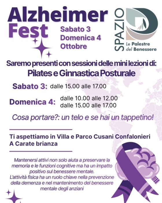 Alzheimer Fest! 1 Purple and White Simple World Alzheimers Day Instagram Post 1